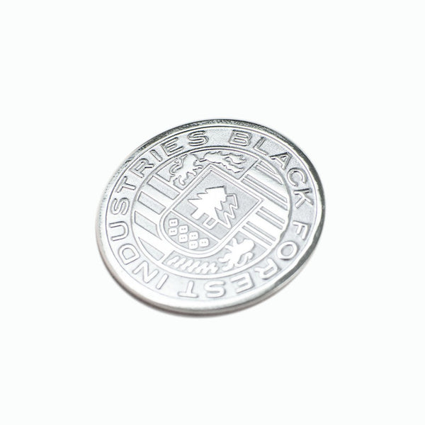 Chrome BFI Crest Coin for Heavy Weight Shift Knobs