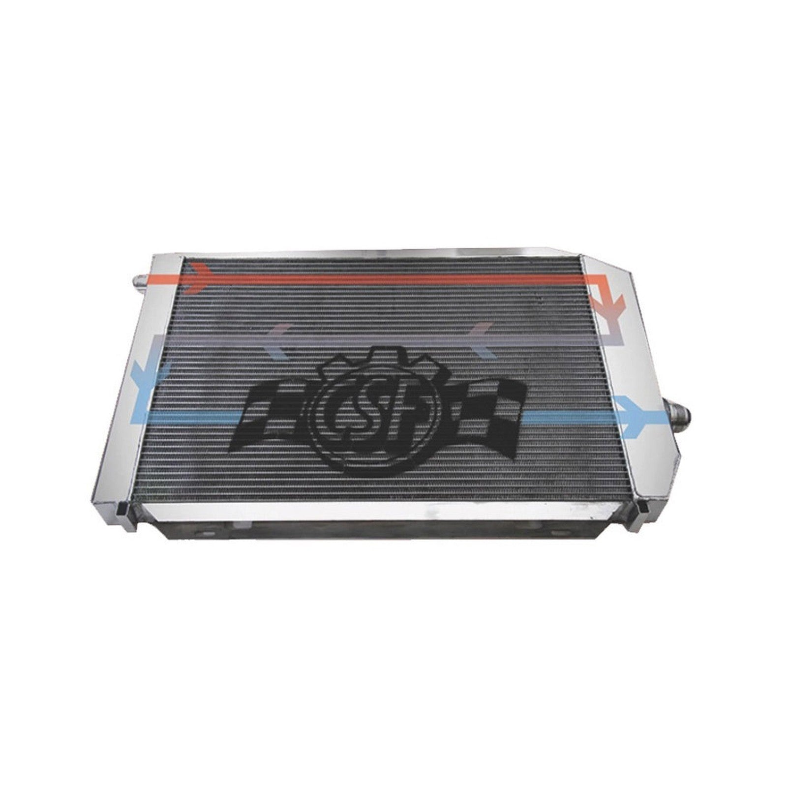 CSF Race Radiator for BMW F3X/F2X B58/B48 Triple-Pass Heat Exchanger w/ Rock Guard - Black