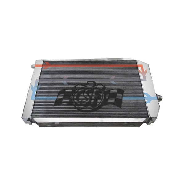 CSF Race Radiator for BMW F3X/F2X B58/B48 Triple-Pass Heat Exchanger w/ Rock Guard - Black