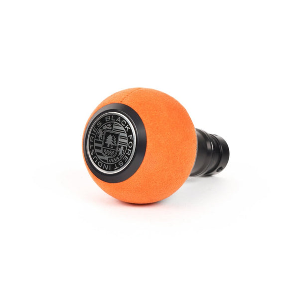 BFI GS2 Heavy Weight Shift Knob for Porsche 911 964 / 997 (1989–2012) - Orange Alcantara / Black Anodized / 964-993