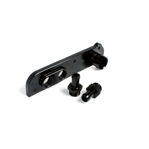 BFI FSI CrankCase Breather Adapter w/ twin -8 to Flare Fittings