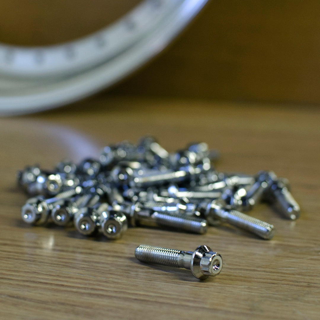BFI M7x32 Assembly Bolt for 3-Piece BBS / OZ / RH / ARTEC Wheels (Chrome)