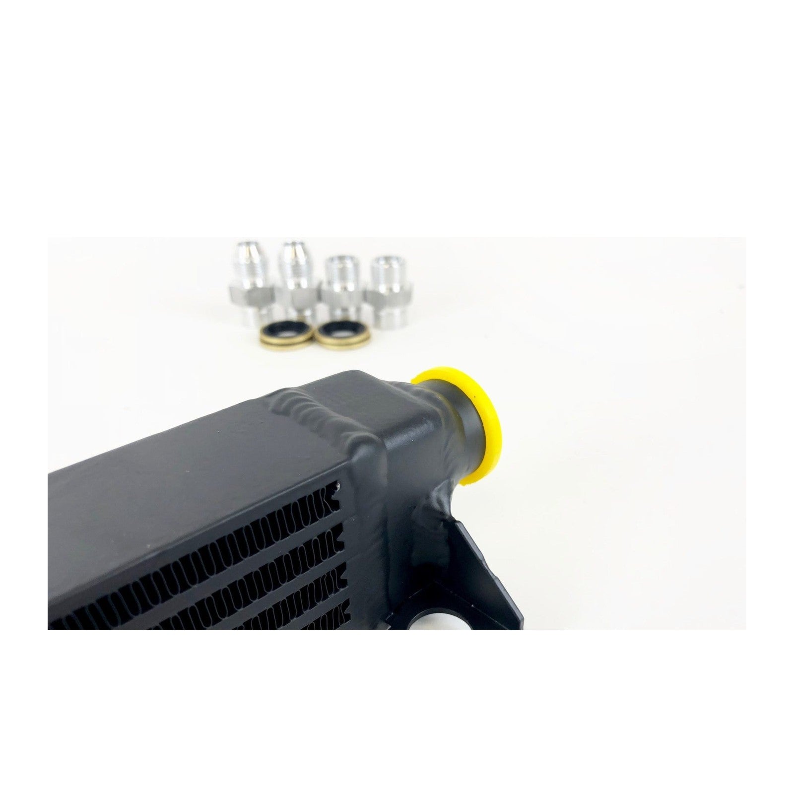 CSF Race Oil Cooler for BMW E30 Oil Cooler w/ fittings for OEM style and AN-10 male connections