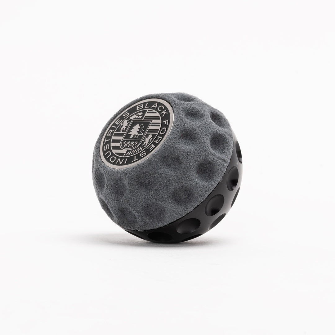 BFI GSB Heavy Weight Shift Knob, Universal - Gray Alcantara / Black Anodized / Metric
