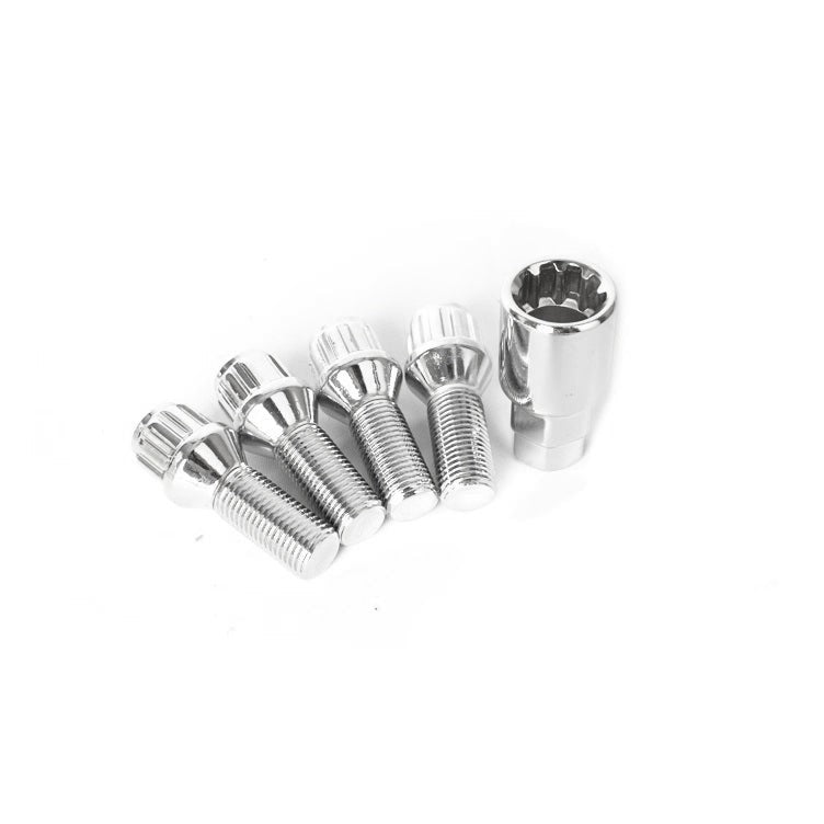 BFI Wheel Lock Kit 14mm - Cone Seat (Silver)