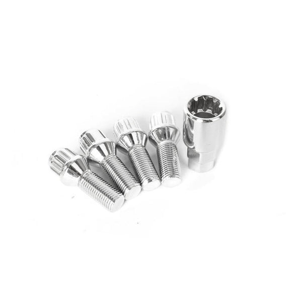 BFI Wheel Lock Kit 14mm - Cone Seat (Silver)