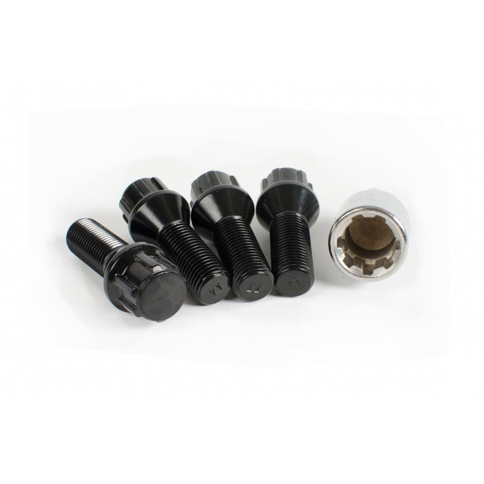 BFI Wheel Lock Kit 14mm - Cone Seat (Black)