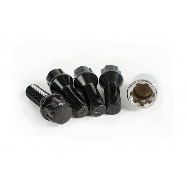 BFI Wheel Lock Kit 14mm - Cone Seat (Black)