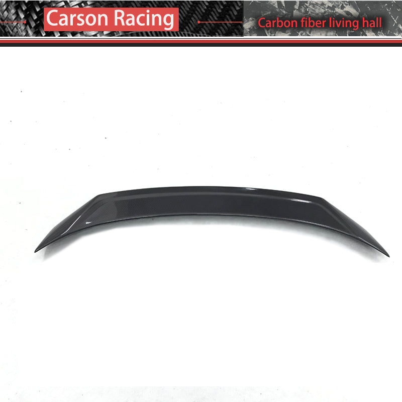 Forged Carbon Fiber KZ Rear Trunk Spoiler — Audi A7 (2012–2018)