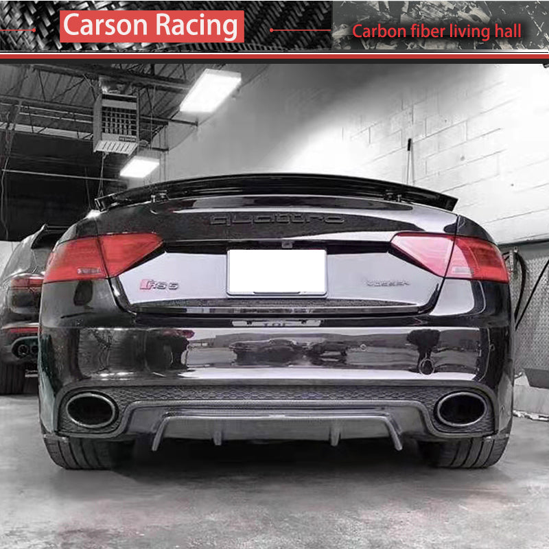 Carbon Fiber Rear Bumper Diffuser — Audi RS5 (2013–2015)