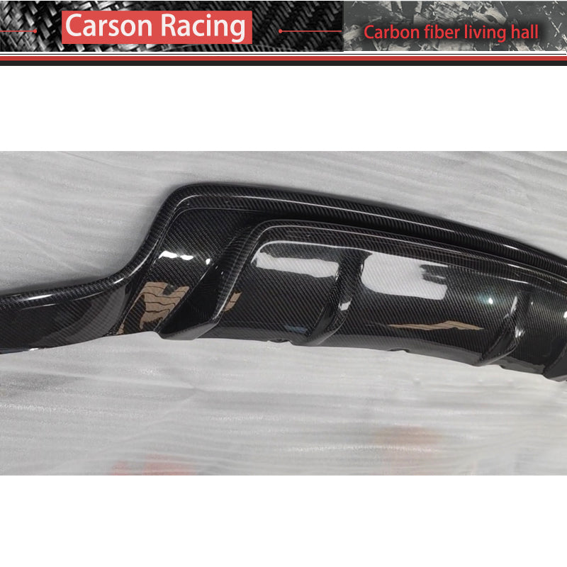Carbon Fiber Rear Bumper Diffuser — Audi RS5 (2013–2015)