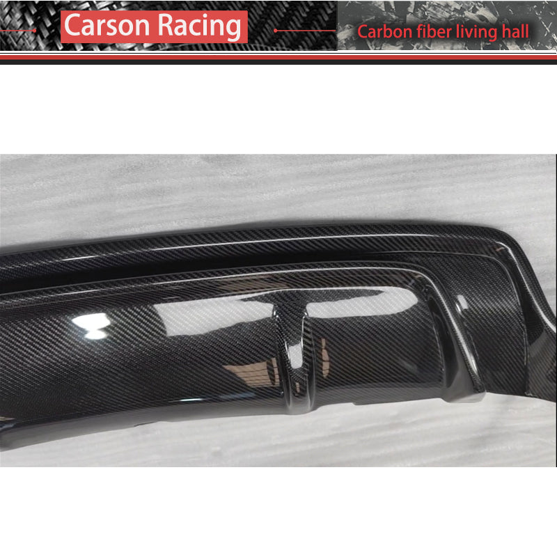 Carbon Fiber Rear Bumper Diffuser — Audi RS5 (2013–2015)