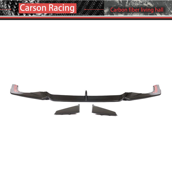 Carbon Fiber Front Bumper Lip — Audi RS7 (C8 / 4KA) (2020+)