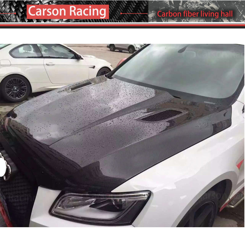 Carbon Fiber Sports Style Hood — Audi Q5 (8RB) (2008+)