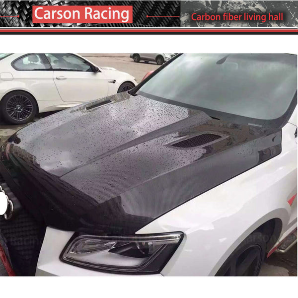 Carbon Fiber Sports Style Hood — Audi Q5 (8RB) (2008+)
