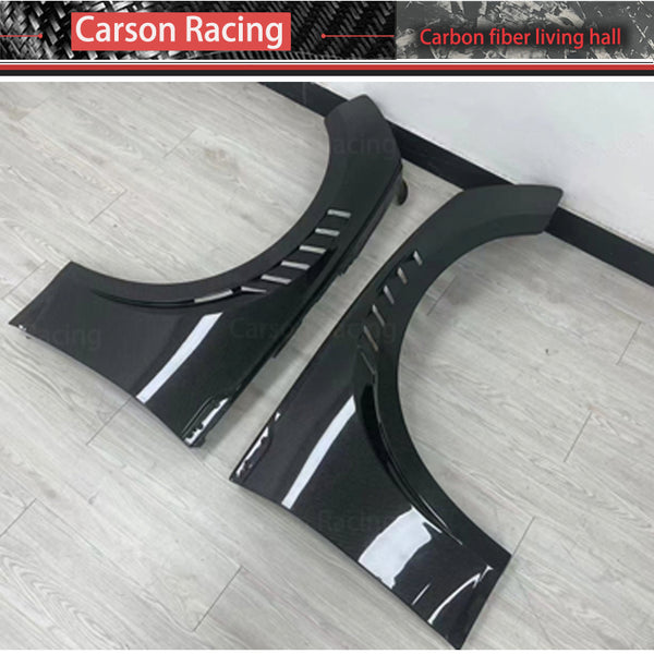 Carbon Fiber Front Bumper Air Intake Vent Trim Set — Audi A5 / S5 (F5) (2017–2019)