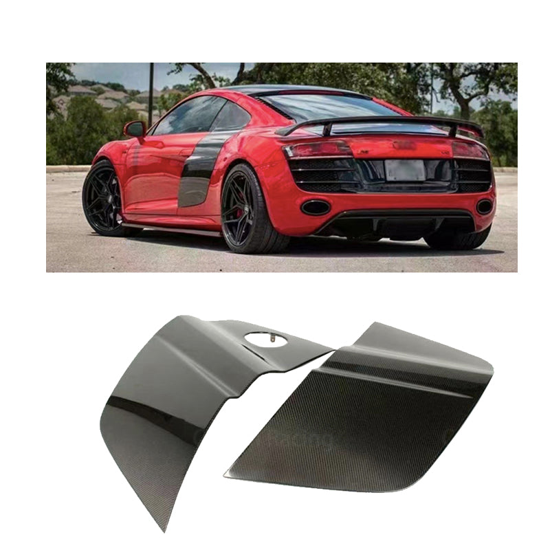 Carbon Fiber OEM+ Side Blade Door Panels — Audi R8 Coupe (2008–2015)