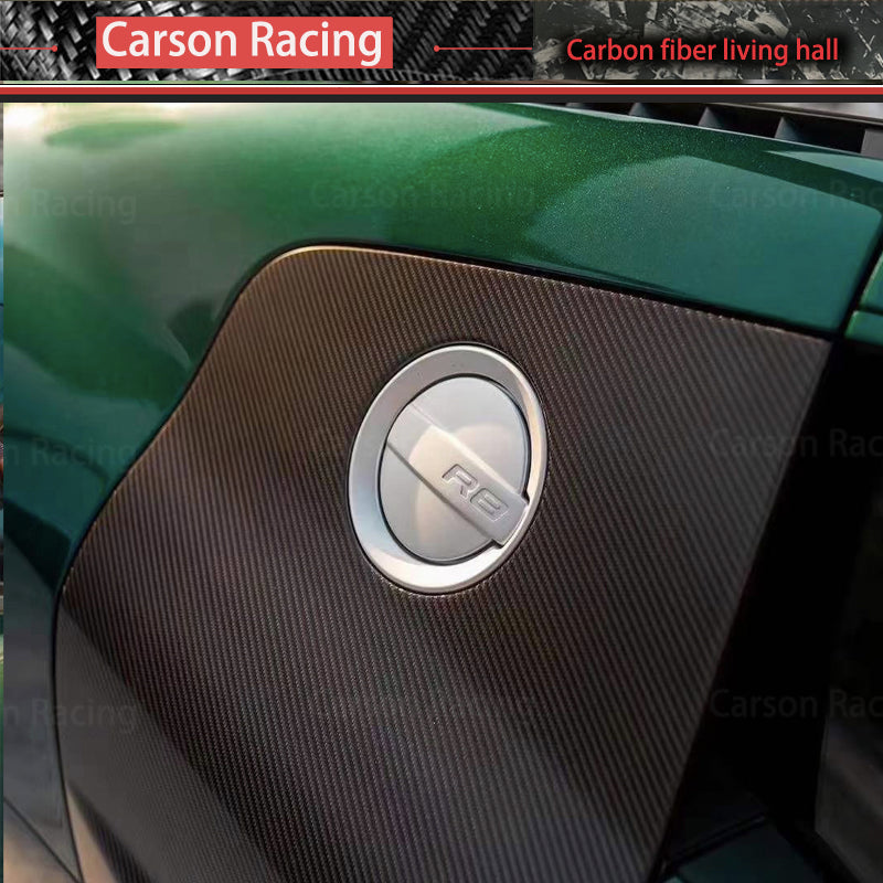 Carbon Fiber OEM+ Side Blade Door Panels — Audi R8 Coupe (2008–2015)