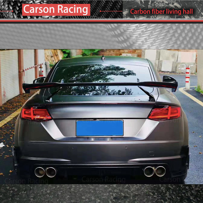 Carbon Fiber Rear Trunk Spoiler Wing — Audi TT / TTS / TTRS (MK3) (2017–2019)