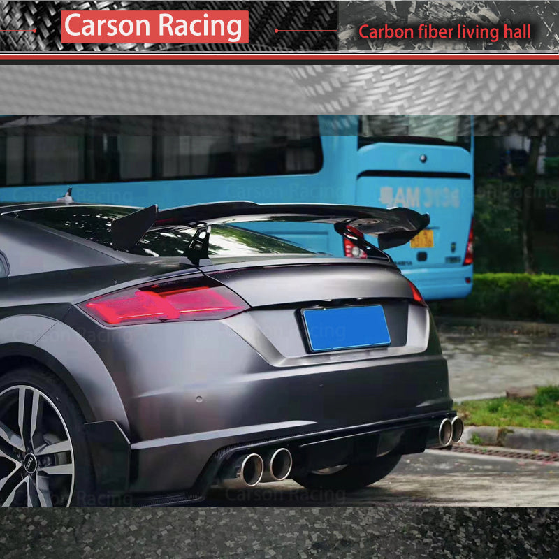 Carbon Fiber Rear Trunk Spoiler Wing — Audi TT / TTS / TTRS (MK3) (2017–2019)