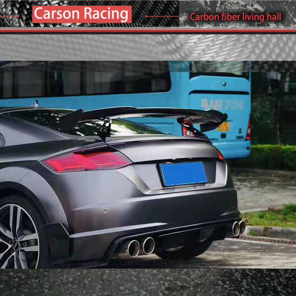 Carbon Fiber Rear Trunk Spoiler Wing — Audi TT / TTS / TTRS (MK3) (2017–2019)
