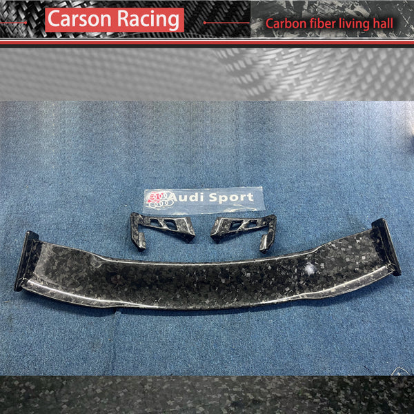 Carbon Fiber Rear Trunk Spoiler Wing — Audi TT / TTS / TTRS (MK3) (2017–2019)