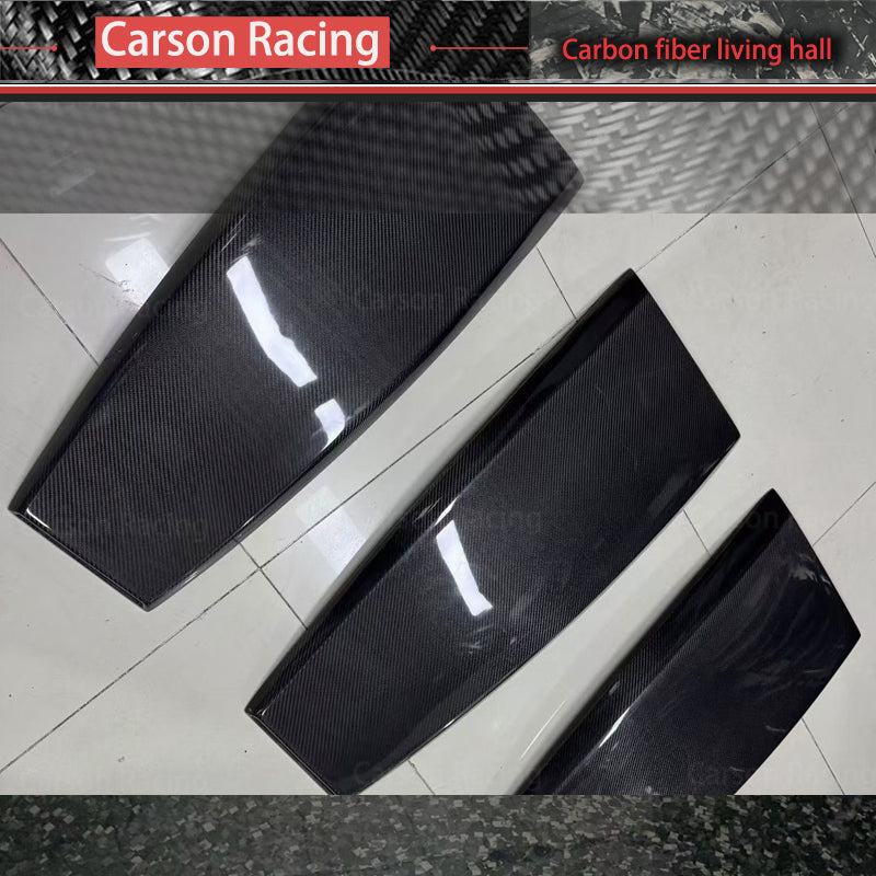 Carbon Fiber R8 Sport-Style Roof Air Outlet Cover — Audi R8 V8 / V10 (2008–2015)