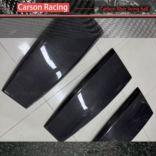Carbon Fiber R8 Sport-Style Roof Air Outlet Cover — Audi R8 V8 / V10 (2008–2015)