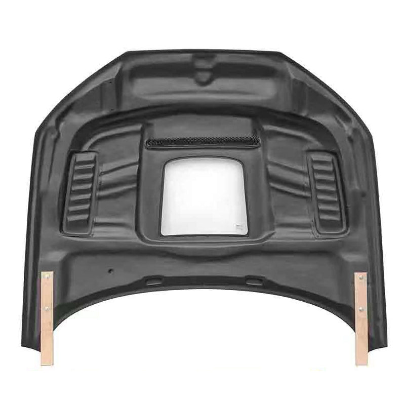 Carbon Fiber Transparent Hood with Glass — Audi A4 / S4 (B10) (2020–2024)