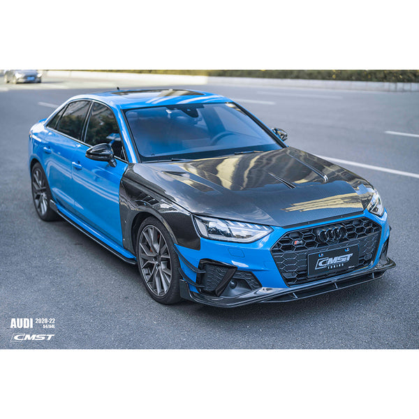 Carbon Fiber Hood — Audi A4 / S4 (B9/B9.5) (2017–2024)