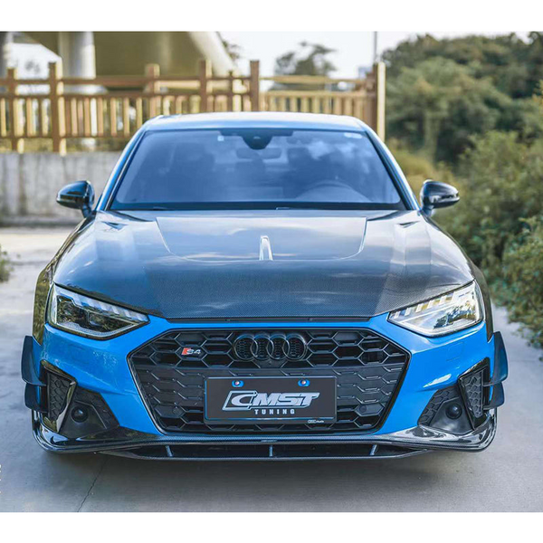 Carbon Fiber Hood — Audi A4 / S4 (B9/B9.5) (2017–2024)