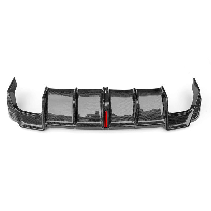Carbon Fiber Rear Bumper Diffuser (CMST Style) — Audi A4 S Line / S4 (B10) (2020–2024)