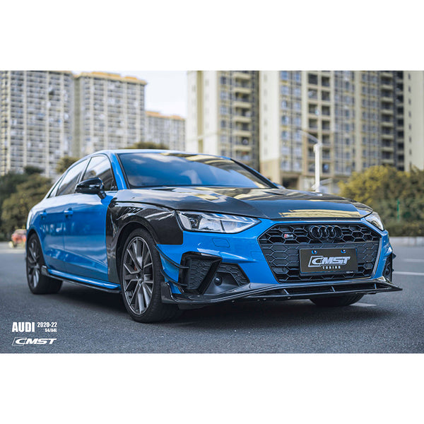 Dry Carbon Fiber Side Fender Vents — Audi A4 S Line / S4 (B10) (2007–2024)