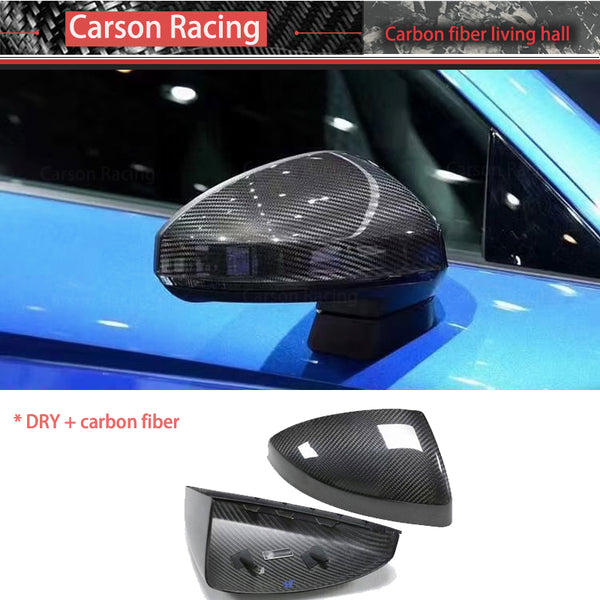 Carbon Fiber Mirror Caps — Audi TT / TTS / TT RS (MK3) / R8 (2015–2024)