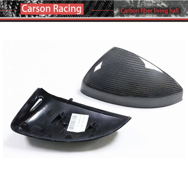 Carbon Fiber Mirror Caps — Audi TT / TTS / TT RS (MK3) / R8 (2015–2024)