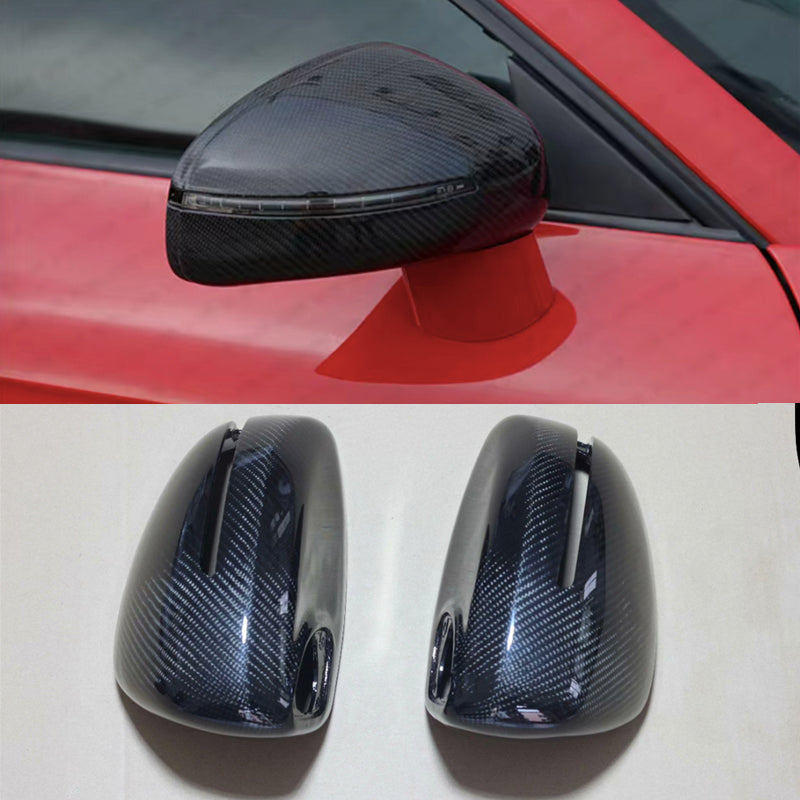 Carbon Fiber Rearview Mirror Covers — Audi TT / TTS / TTRS (8J) & R8 (42) (2008–2014)