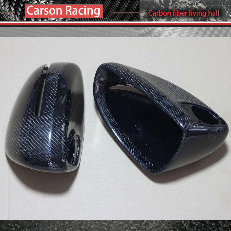 Carbon Fiber Rearview Mirror Covers — Audi TT / TTS / TTRS (8J) & R8 (42) (2008–2014)