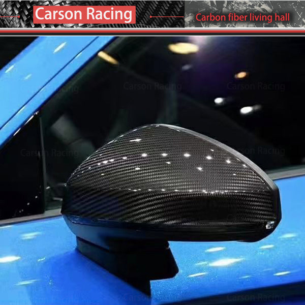 Carbon Fiber Rearview Mirror Covers — Audi TT Coupe (MK3) / R8 (2015–2024)