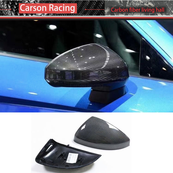 Carbon Fiber Rearview Mirror Covers — Audi TT Coupe (MK3) / R8 (2015–2024)