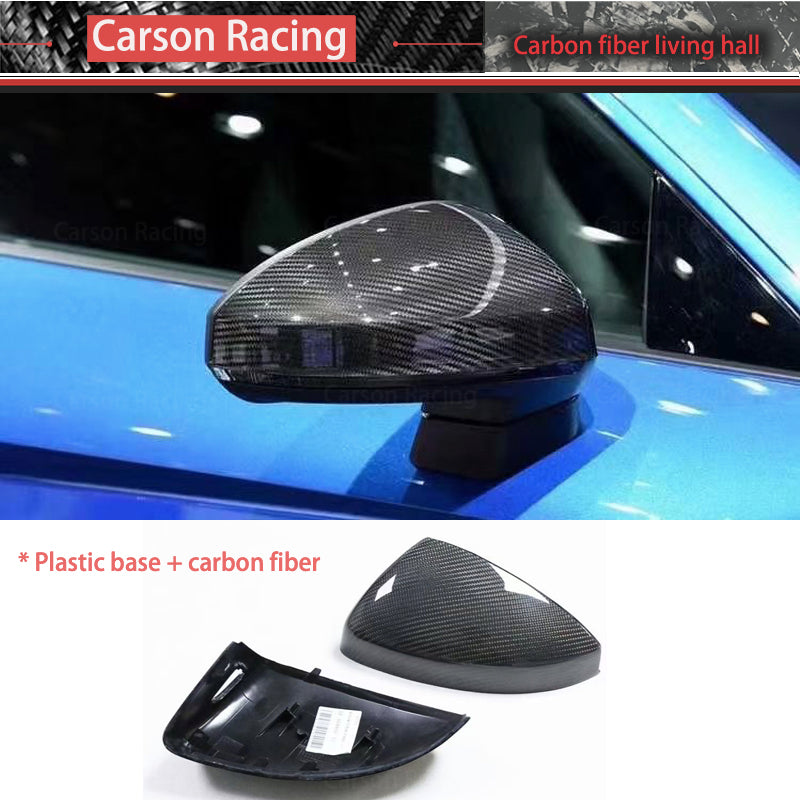 Carbon Fiber Rearview Mirror Covers — Audi TT Coupe (MK3) / R8 (2015–2024)