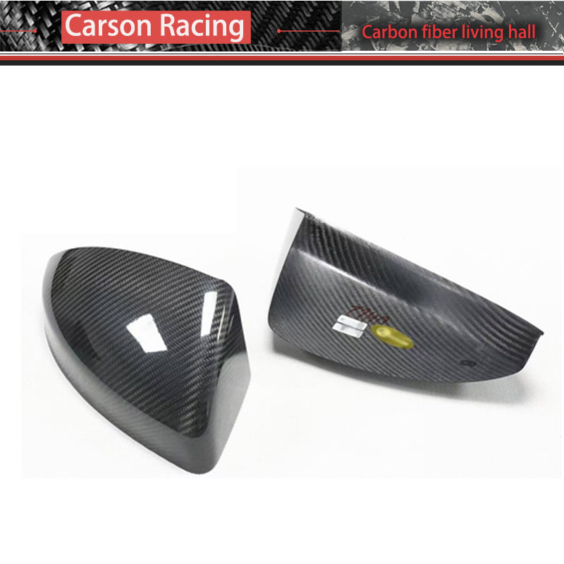 Carbon Fiber Rearview Mirror Covers — Audi TT Coupe (MK3) / R8 (2015–2024)