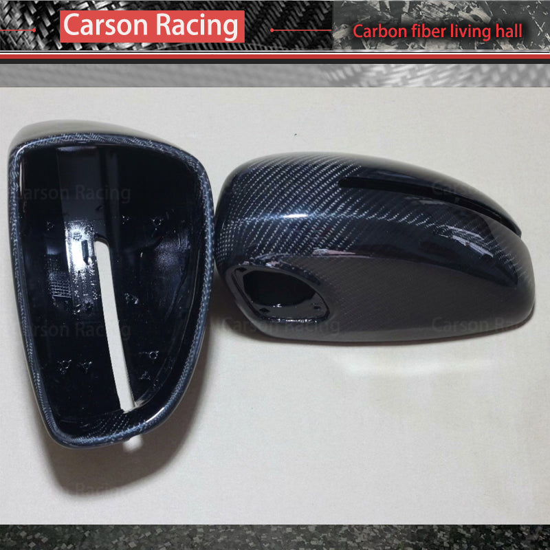 Carbon Fiber Rearview Mirror Covers — Audi TT / TTS / TTRS (MK2) / R8 (2008–2014)