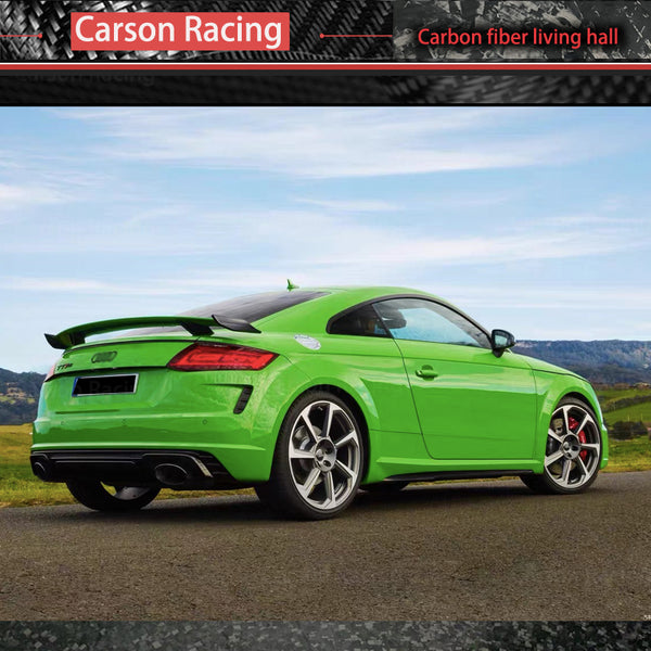 Carbon Fiber Single Deck Rear Spoiler Wing — Audi TT / TTS / TTRS (MK3) (2017–2019)