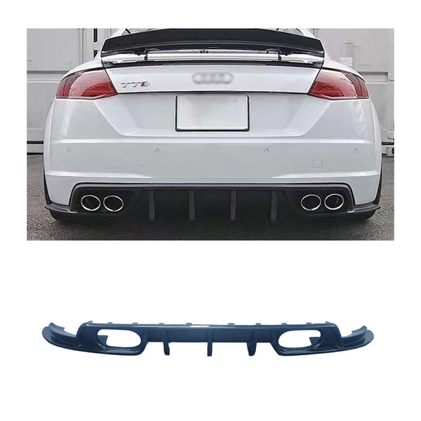 Carbon Fiber Rear Diffuser Lip — Audi TT (MK3) (2017–2019)