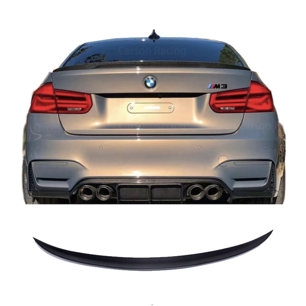 Carbon Fiber Single Deck Rear Trunk Spoiler for BMW 3 Series F30 / F35 / M3 F80 (2011-2019)