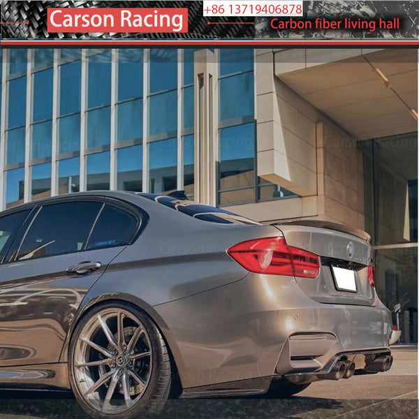 Carbon Fiber Single Deck Rear Trunk Spoiler for BMW 3 Series F30 / F35 / M3 F80 (2011-2019)