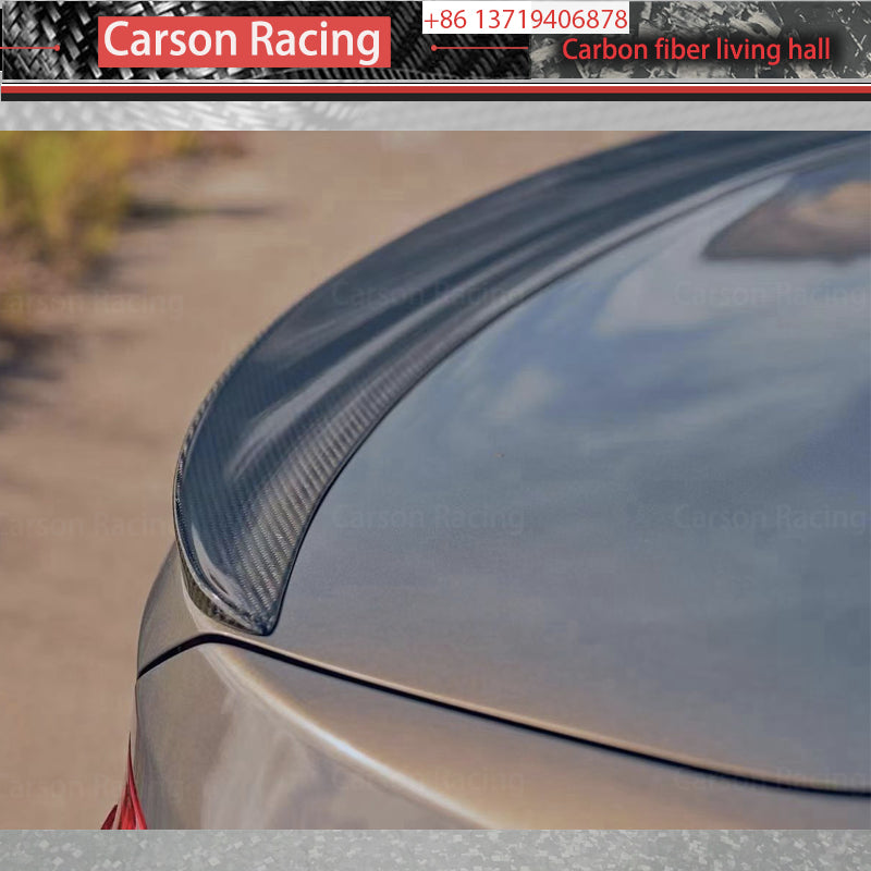 Carbon Fiber Single Deck Rear Trunk Spoiler for BMW 3 Series F30 / F35 / M3 F80 (2011-2019)