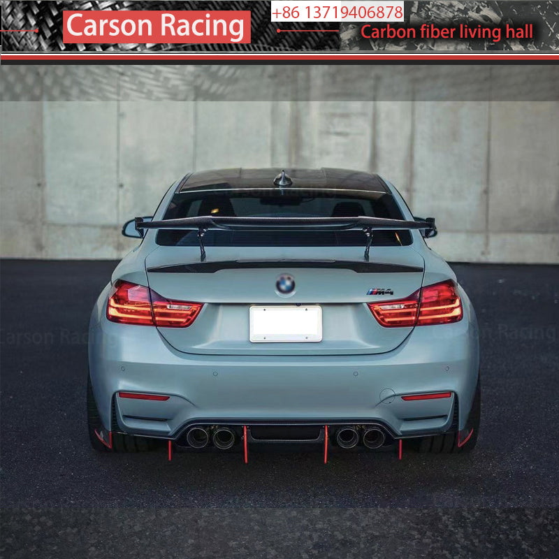 Dry Carbon Fiber PSM Style Rear Bumper Diffuser for BMW M3 F80 / M4 F82 (2014-2020)