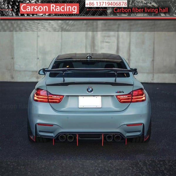 Dry Carbon Fiber PSM Style Rear Bumper Diffuser for BMW M3 F80 / M4 F82 (2014-2020)