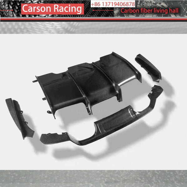 Dry Carbon Fiber PSM Style Rear Bumper Diffuser for BMW M3 F80 / M4 F82 (2014-2020)